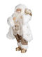 Dekorativer Weihnachtsmann Braun aus Kunststoff