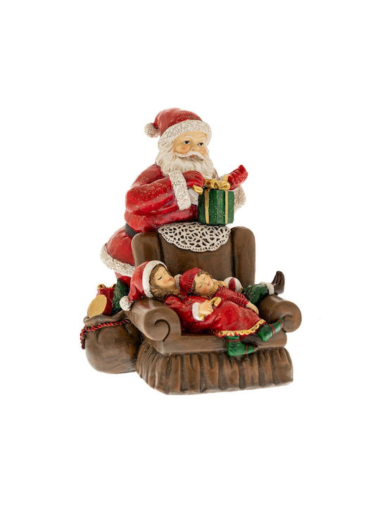 Iliadis Santa Claus Red 18x17x13cm