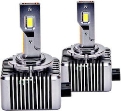 Set de 2 becuri LED Xenon D1s 6500k 10000lm Xenon VW BMW Audi Set de 2 becuri LED Xenon D1s 6500k 10000lm Xenon VW BMW Audi
