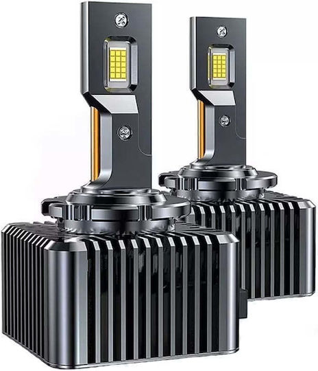 Set de 2 LED-uri D1s Bgr10 Canbus Conversie Xenon 6500k 10000lm