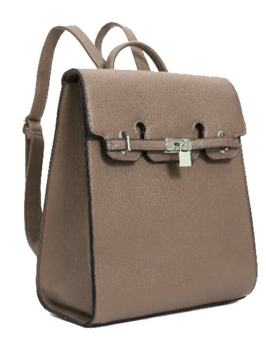 Damentasche Rucksack Braun