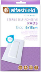 Karabinis Medical Sterile Adhesive Dressings Alfa Gauze 15x9cm 5pcs