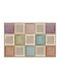Conceptum Hypnose Wookece 196 Ορθογώνιο Χαλάκι Κουζίνας Beige-multi 50x80εκ.