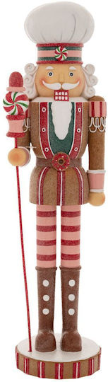 Iliadis Gingerbread Polyresin Christmas Nutcracker 45cm