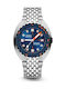 Doxa Herrenuhr Batterie mit Silber Metallarmband