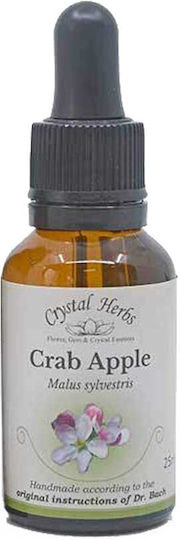Crystal Herbs Αγριομηλιά (crab Apple) Ανθοΐαμα 25ml 1τμχ