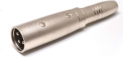 Adaptor Onsei Ona-3271 XLR 3 pini Masculin la Jack Stereo 6.3mm Feminin Adaptor Onsei Ona-3271 XLR 3 pini Masculin la Jack Stereo 6.3mm Feminin