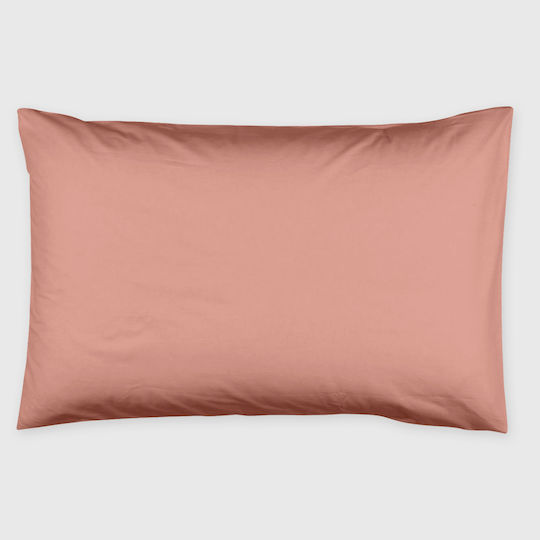 New Peach Pillowcase 50/70 100% Cotton Ranforce Peach