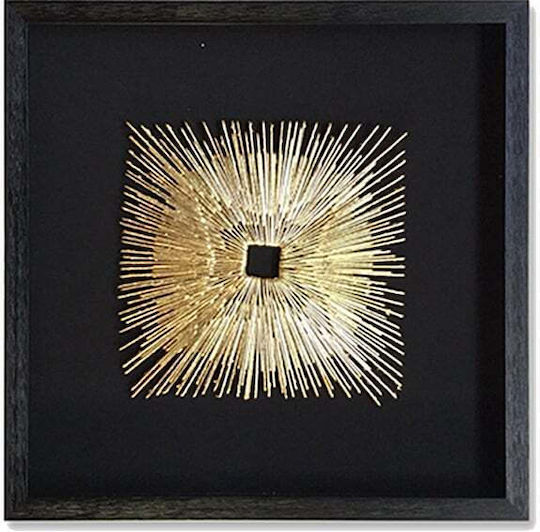 Art et Lumiere Hölzernes Gemälde 60x60 cm
