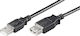 Pairdeer USB 2.0 Cablu USB-A - USB-A female Negru 5m