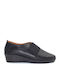 Aero Leder Damen Mokassins in Schwarz Farbe