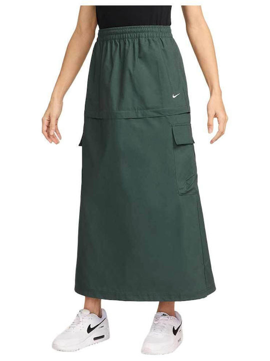 Nike Sportswear Midi Пола Зелен