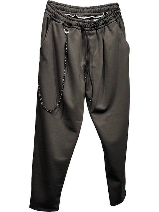 Stefan Fashion Παντελόνι Ελαστικό σε Κανονική Ε...
