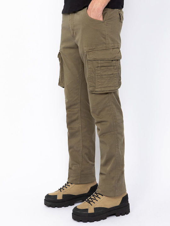 Schott NYC Trousers Cargo Khaki