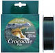 Nylon Fir Monofilament Aqua Krokodil Hecht 150 m Dunkelgrün