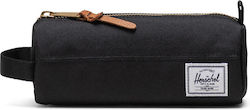 Herschel Settlement Pencil Case with 1 Compartment Black Herschel Settlement Pencil Case with 1 Compartment Black