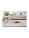 Beauty Home Rabbit Art 9641 Set Modern Schlafzimmer-Teppichsets Synthetisch,Polyester/Cotton/Leather Ecru 9641-ΣΕΤ 3Stück