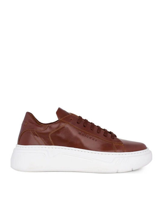 Kricket Ανδρικά Ανατομικά Sneakers Cognac