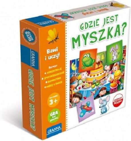 Board Game Mouse Tracker 3+ Years Old (PL) Granna