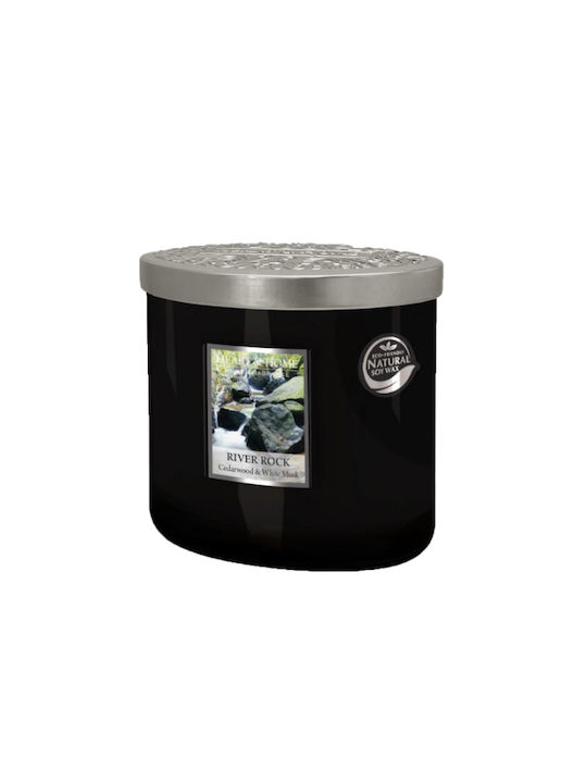 Heart & Home Aromatic Soy Candle in Jar with Mo...
