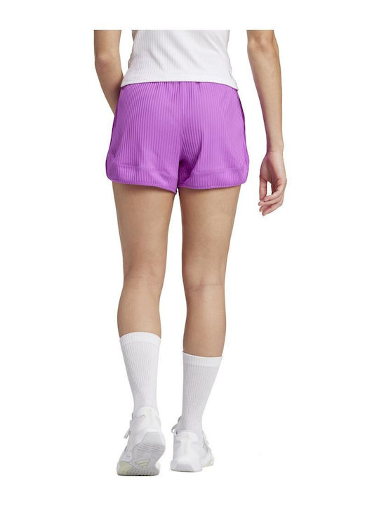 Pacer Women's High-waisted Sporty Shorts Purple