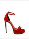 Sandalen Rot