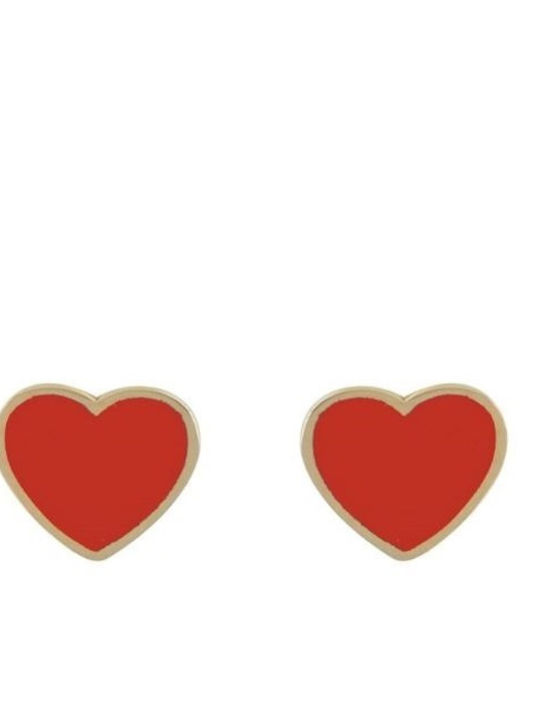 Senzio Belibasakis Kids Earrings Studs Hearts from Gold