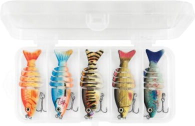 Mehrteilige Spulen im Kasten 5er Set 6 cm 6 g