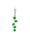 Green Bells Set of 5 Hanging 7x42cm