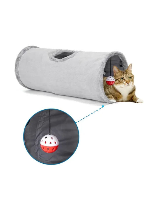 Cat Toy Tunnel Gray