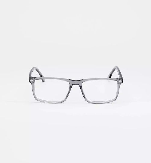 Cosselie Männer Acetat Brillengestelle Grau 1802203141