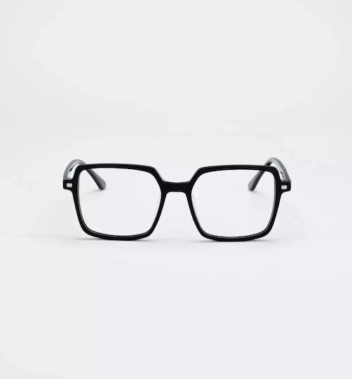 Cosselie Männer Acetat Brillengestell Schwarz 1802203147
