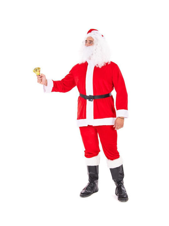 Christmas Costume Santa Claus Red