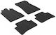 Auto Gs Set of Front and Rear Mats 4pcs for Mercedes-Benz C Class 1993-2000 Black