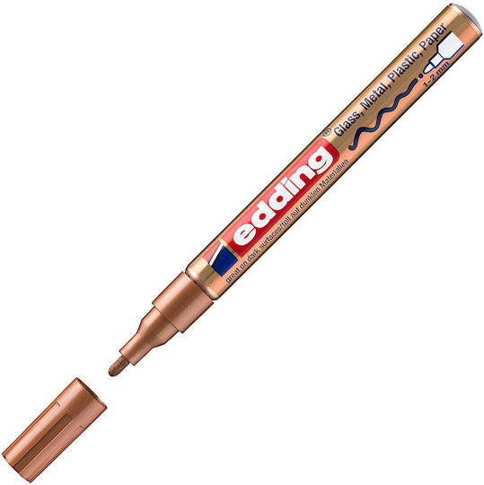 Edding Ανεξίτηλος Μαρκαδόρος Μπρούτζινο 751 055cr