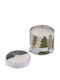 Heart & Home Christmas Metallic Brown Candle