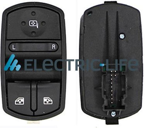 Electric Life Διακόπτης Παραθύρων Αυτοκινήτου για Opel Corsa