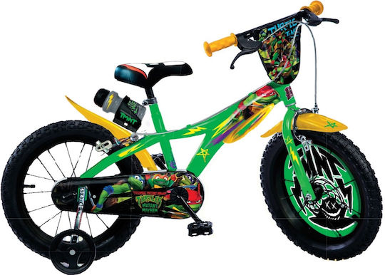 Dino Cartoon 16" Bicicletă pentru copii de Oras Verde
