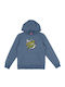 Kids Sweatshirt with Hood and Pockets Blue