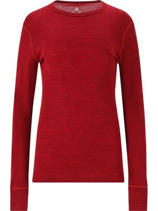 Whistler Damen Thermo Langarmshirt Rot
