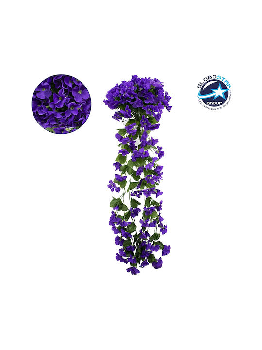 Artificial Plant in Pot Purple 80cm GloboStar