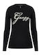 Guess Women's Blouse Long Sleeve Black