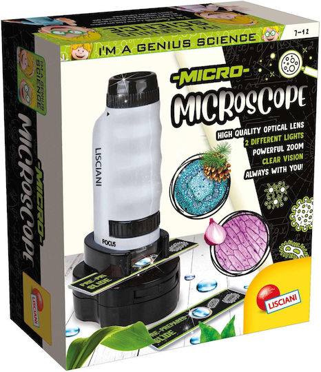 Lisciani Giochi STEM Микроскоп за 7-12 Години