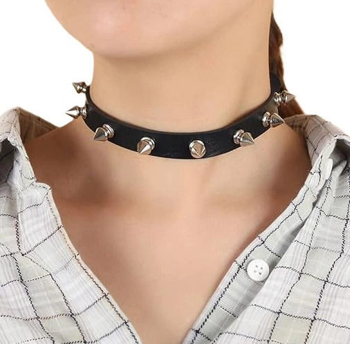 STD Halsband in Schwarz Farbe