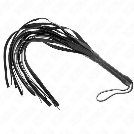 Kink Peitsche in Schwarz Farbe