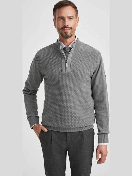 Langarm-Pullover Gray