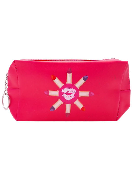 Toiletry Bag in Fuchsia color