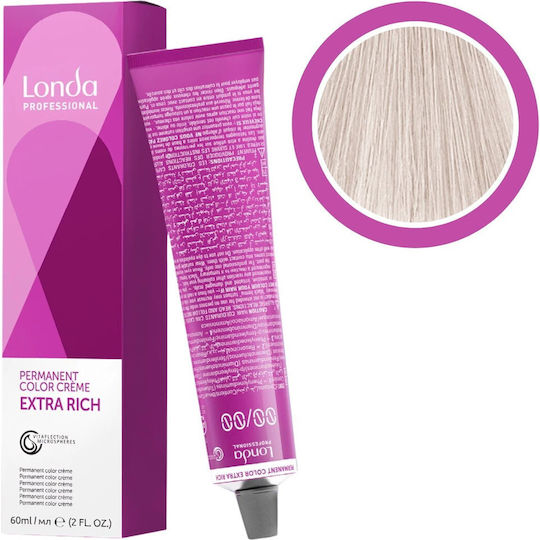 Londa Professional Permanent Color Βαφή Μαλλιών 12/96 Special Blond Cendre Violet 60ml