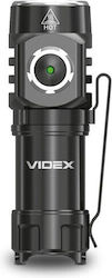 Videx A055 Στεγανός Επαναφορτιζόμενος Φακός LED 600lm