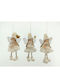 ArteLibre Christmas Plush Figure Cherub White Height 17cm Angel Girl Plush